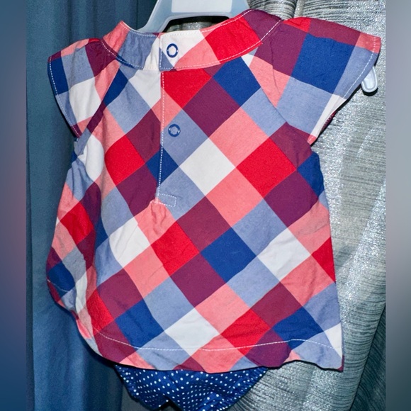 Carter’s Child Of Mine ~ Baby Girl (0-3) Months. Red, White, Blue ~ 4th Of July - Picture 6 of 8